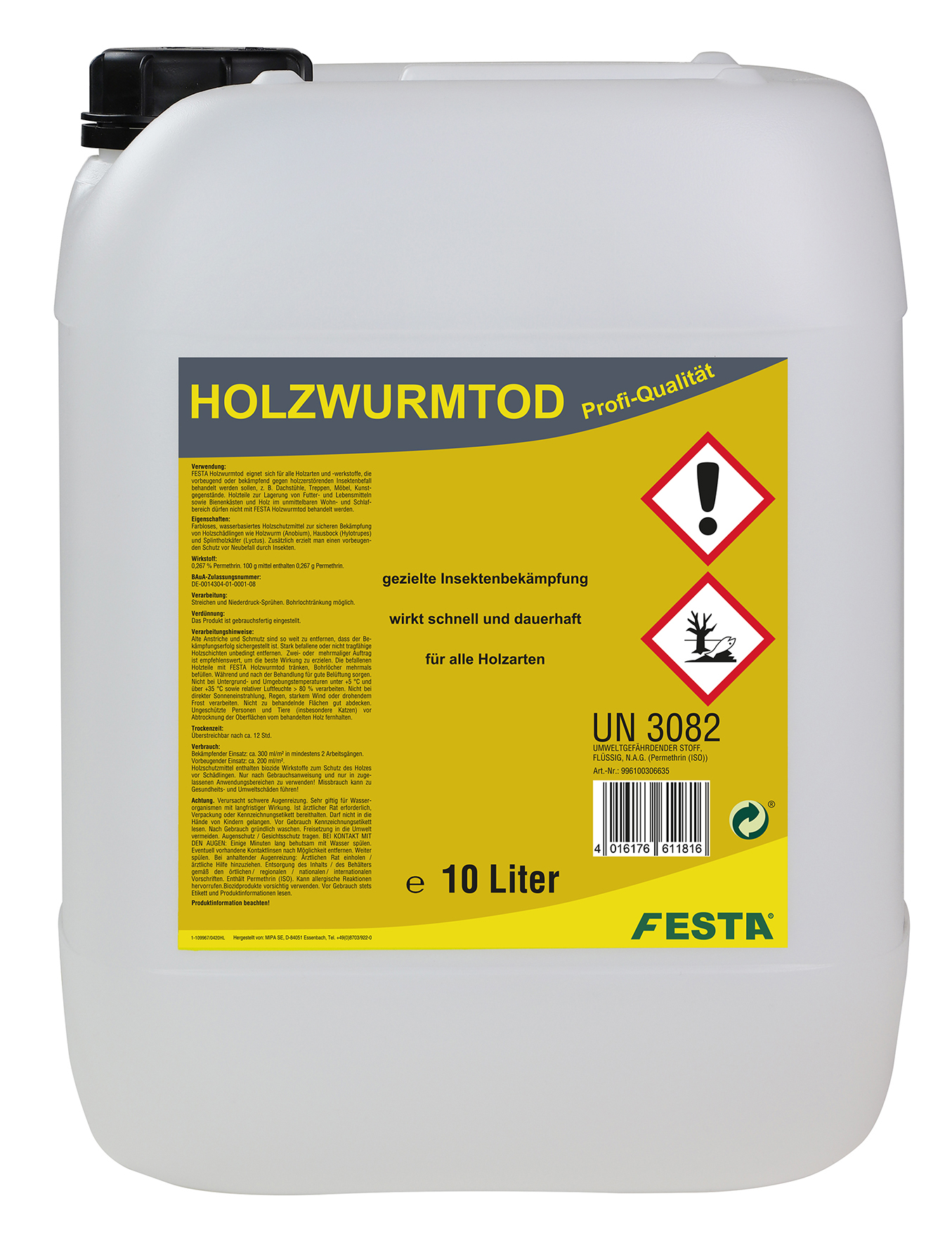 FESTA Holzwurmtod 10 Liter