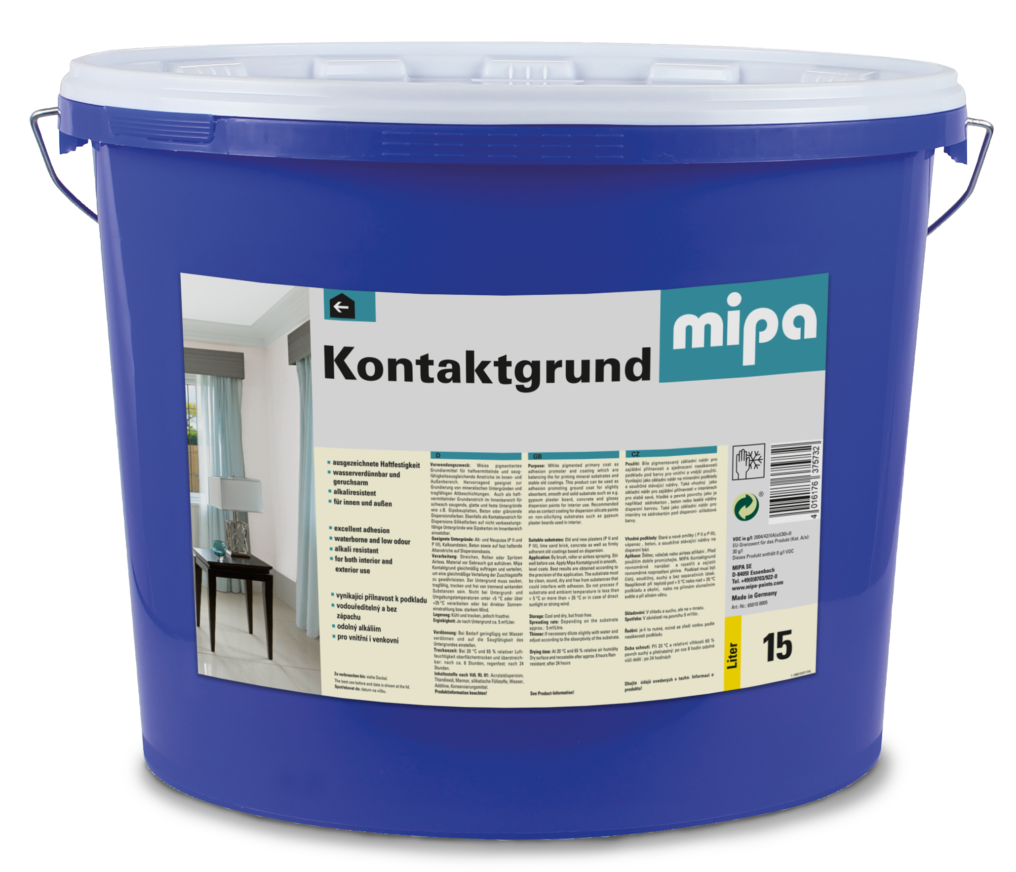 Mipa Kontaktgrund - 15 Liter