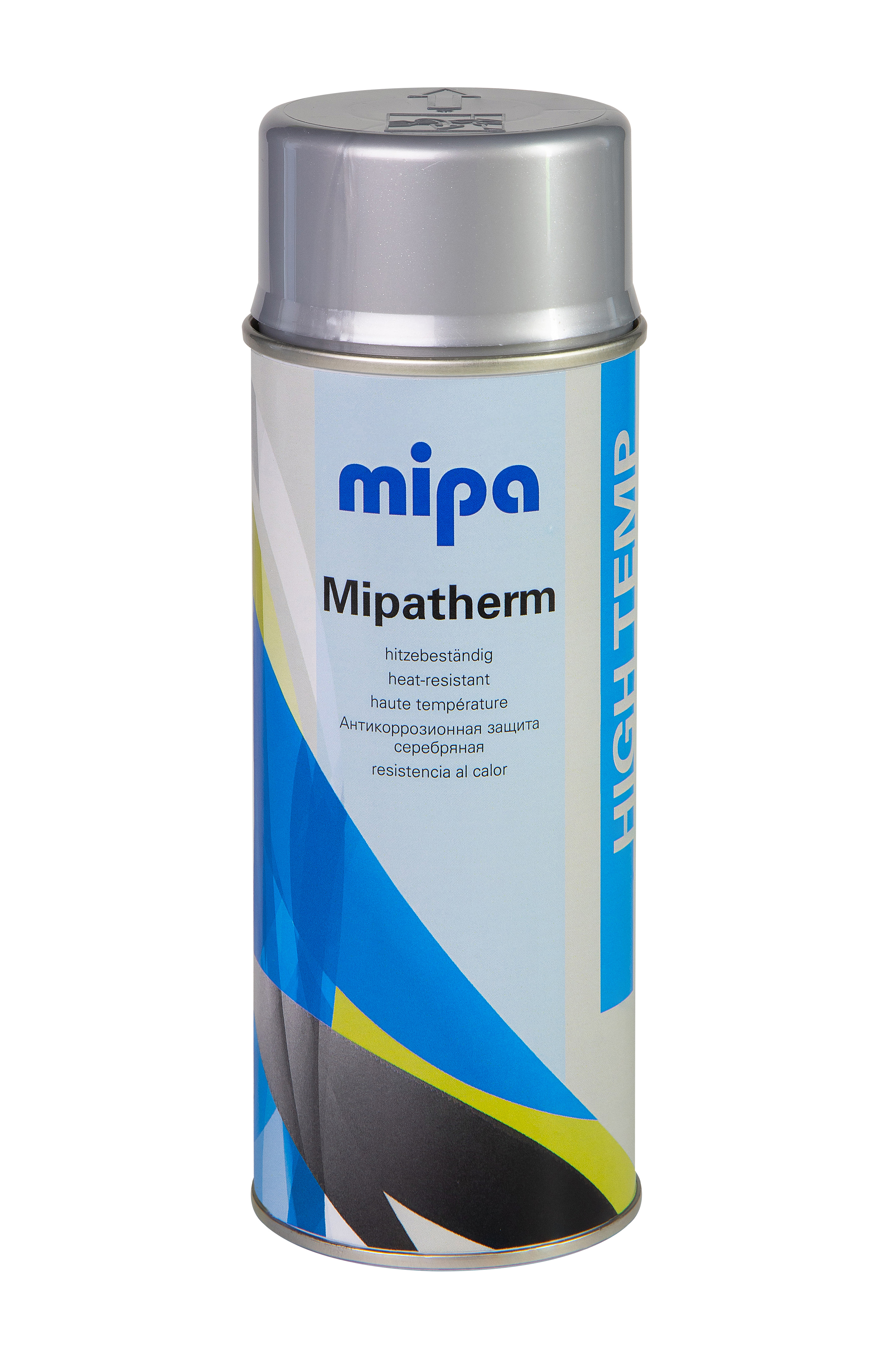 Mipatherm Speziallack für Auspuffanlagen Hitzebeständig 750 ml Farbton silber