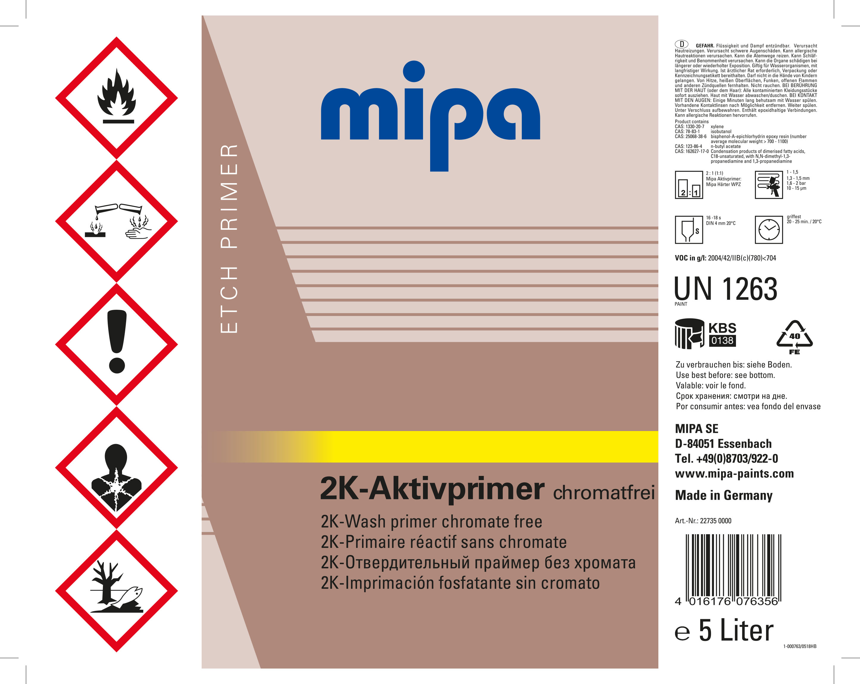 Mipa Aktivprimer - 1 Liter