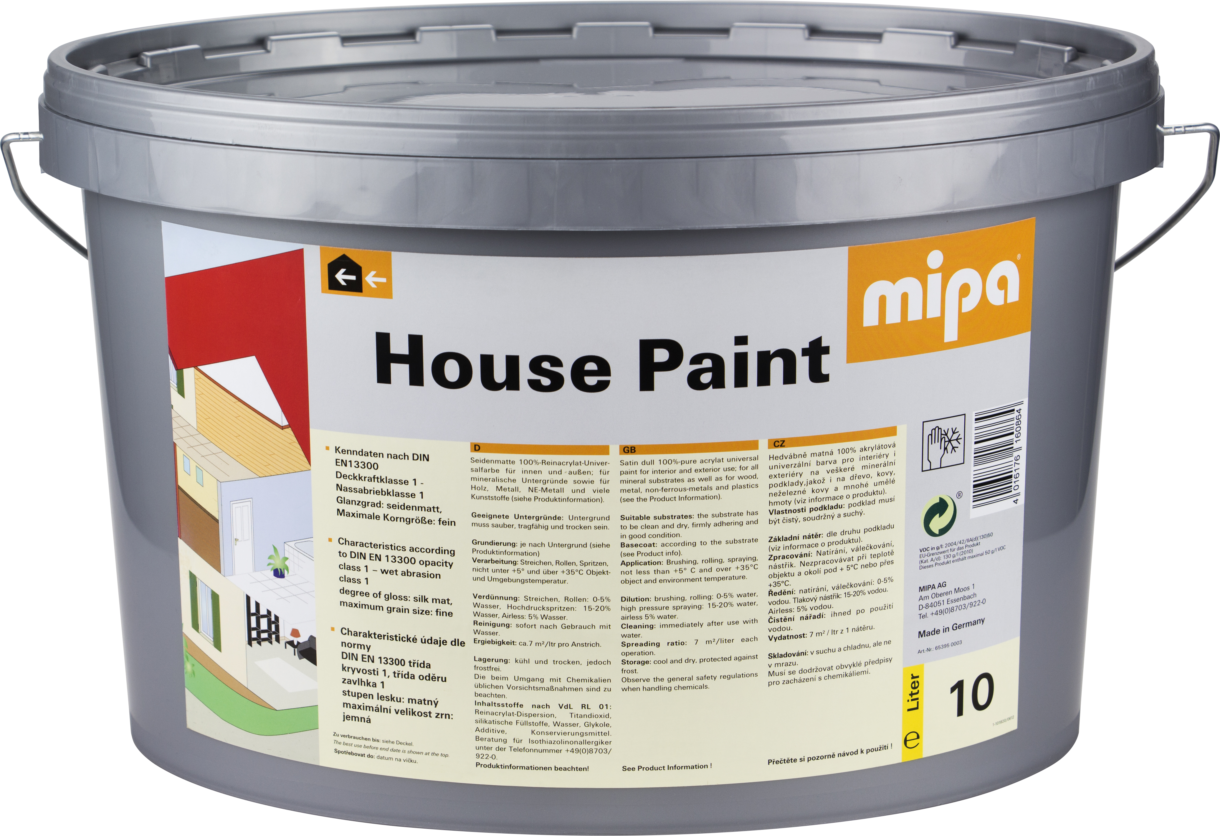 Mipa House-Paint Universalfarbe - 10 Liter