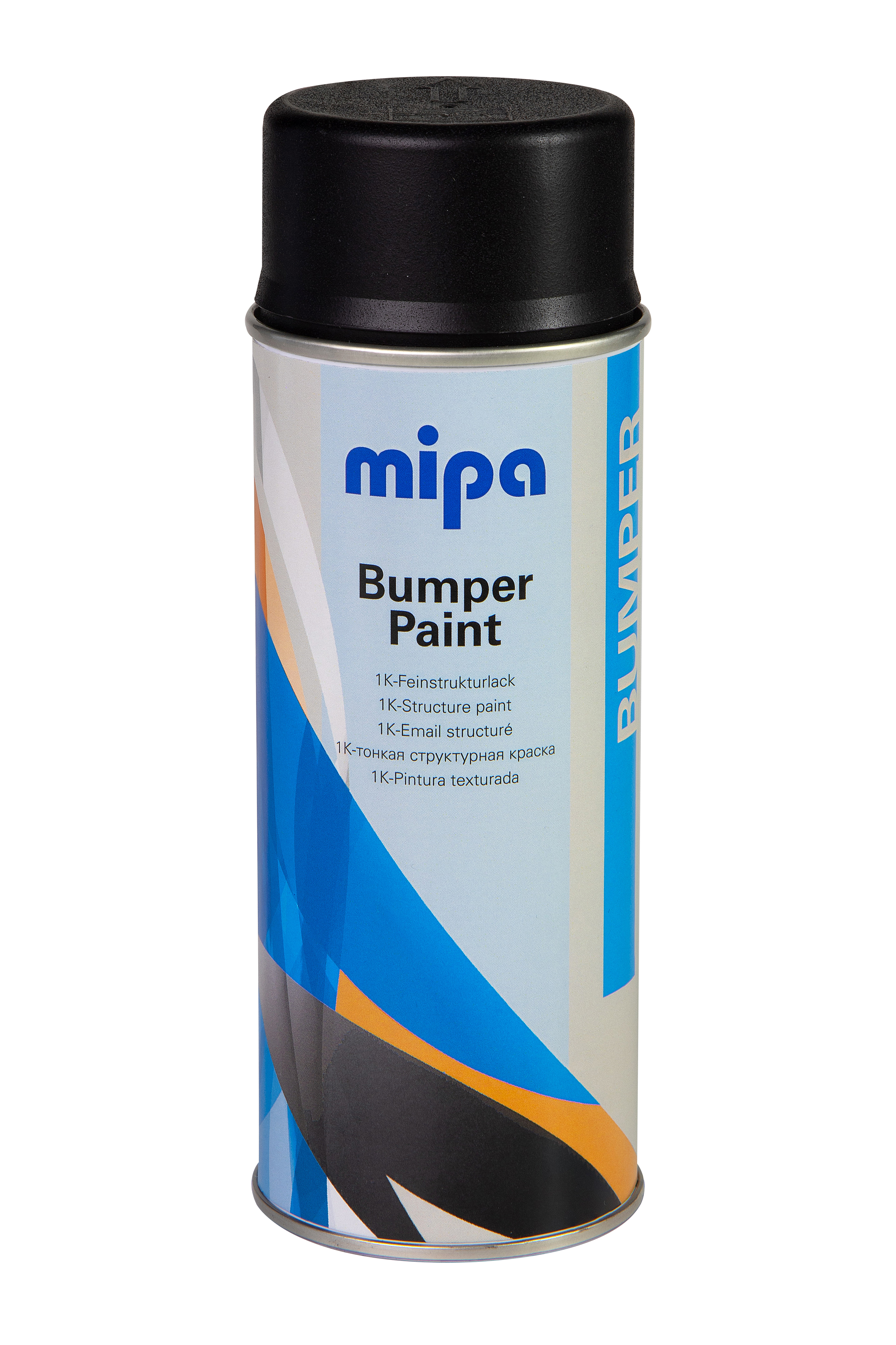 Mipa Bumper-Paint-Spray schwarz Stossstangenlack Strukturbeschichtung Autolack