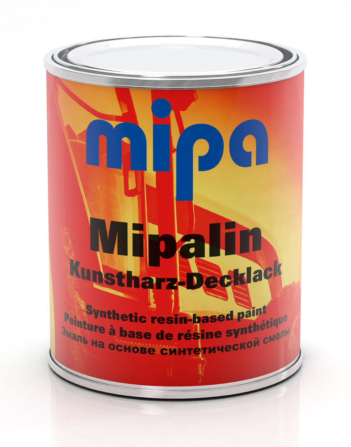 Mipalin Kunstharzlack LM 0221- Zetor rot 1 Liter, Landmaschinen Lack