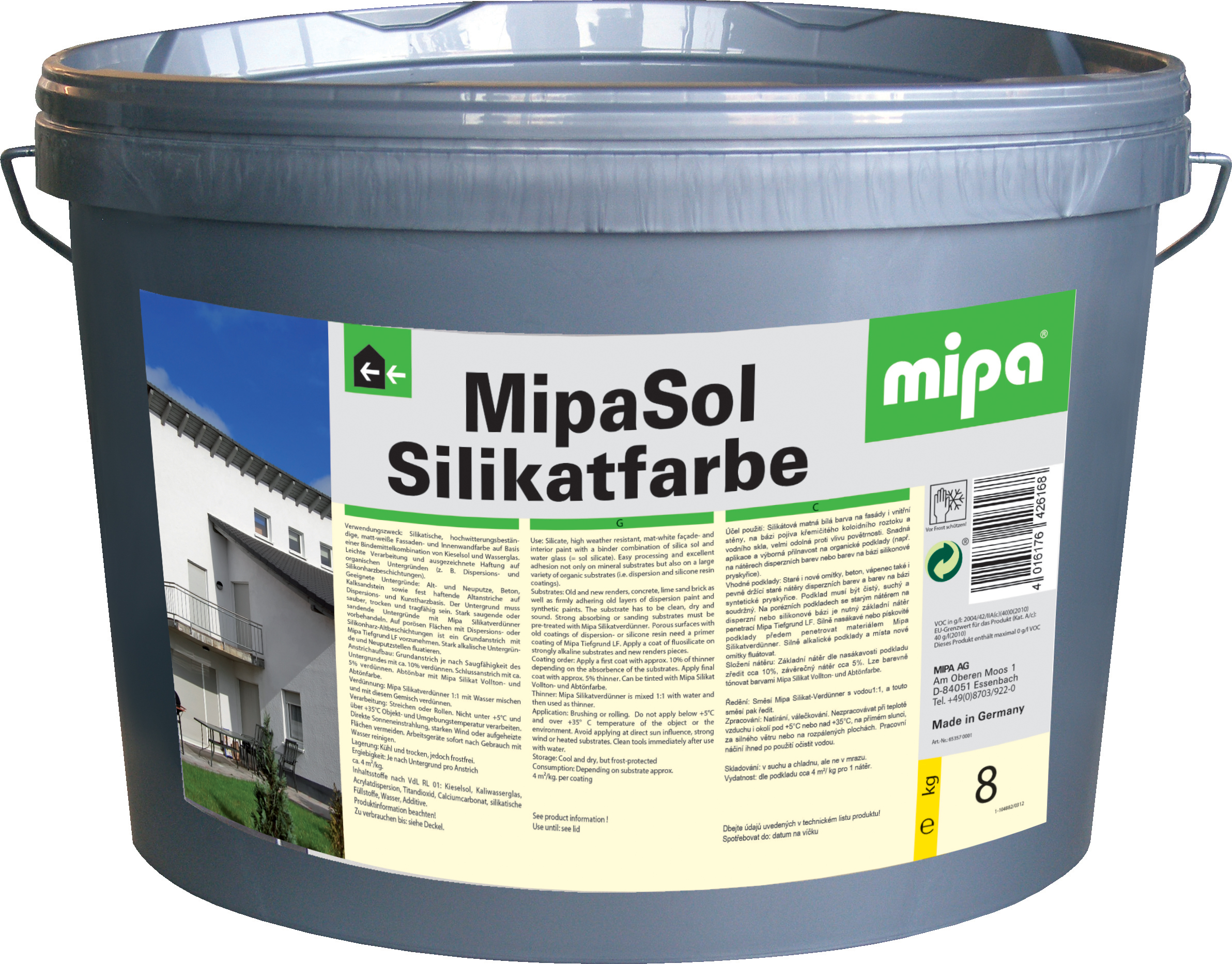 MipaSol Silikatfarbe