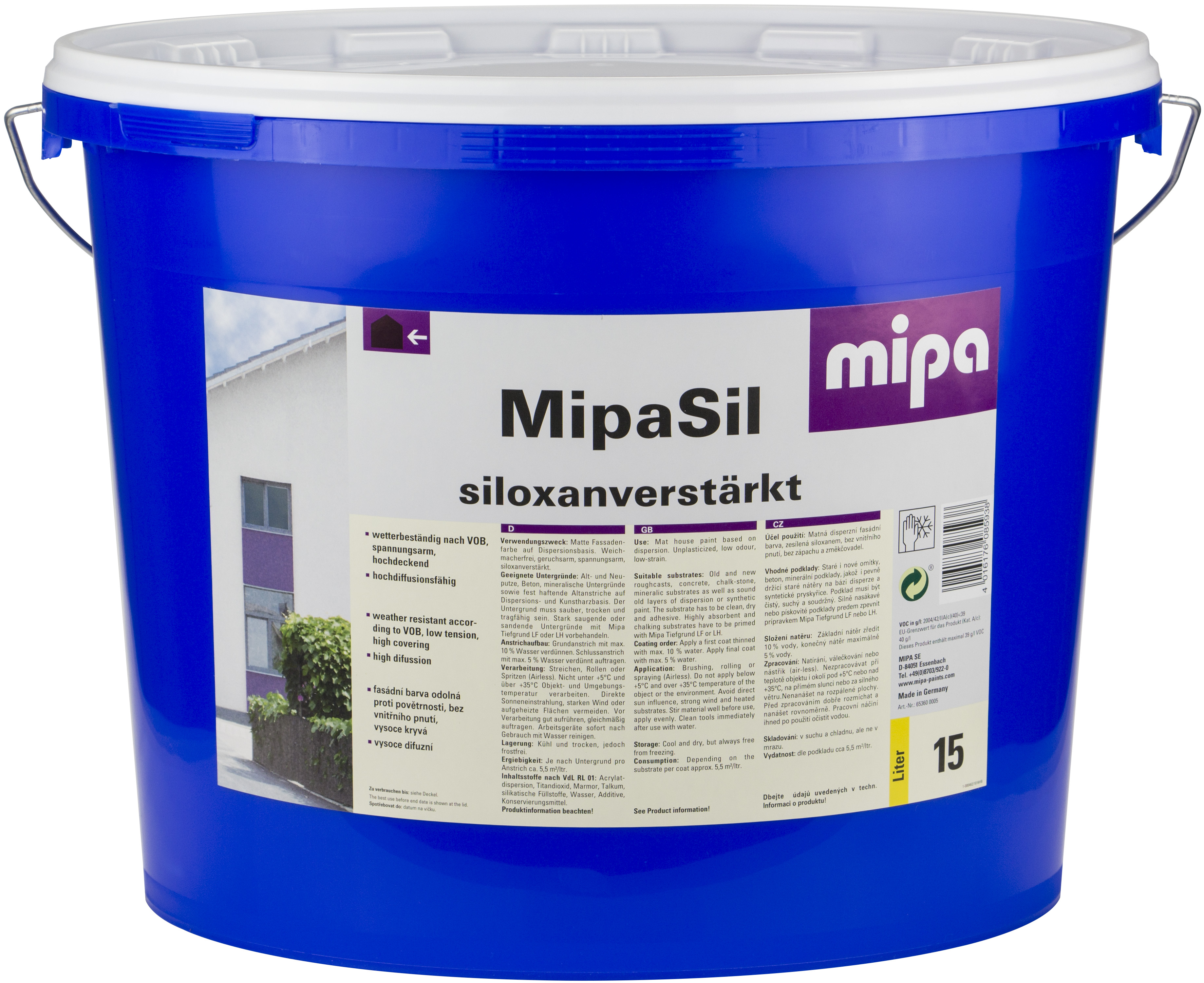 MipaSil - 15 Liter