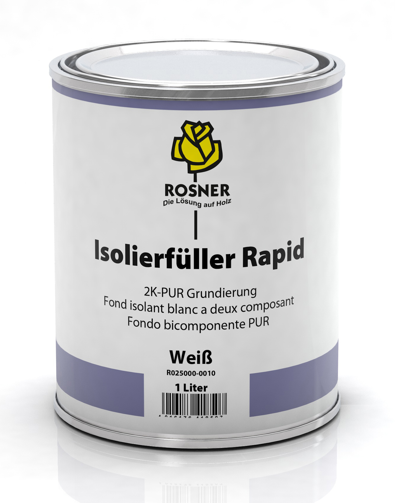 Rosner Isolierfüller Rapid weiss Holz 2K PUR-Express Füller Grundierung