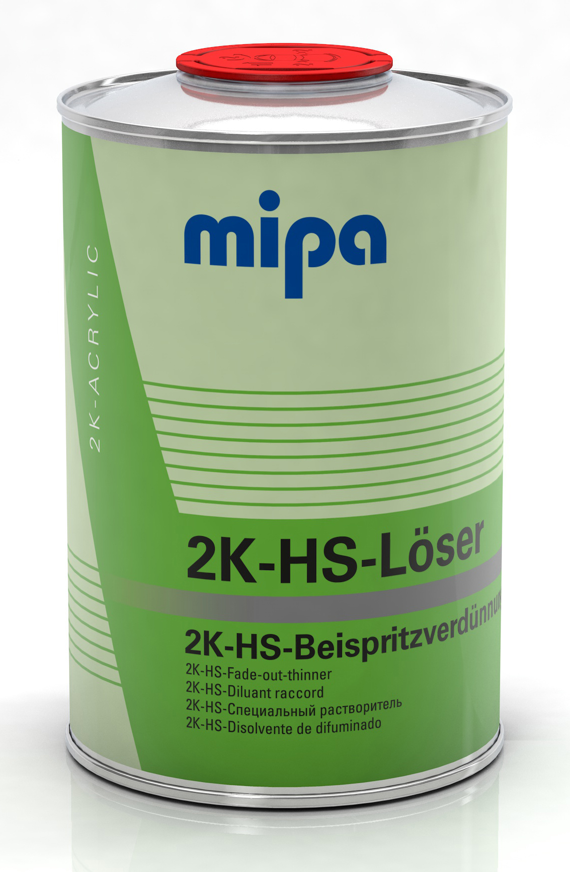 Mipa 2K-HS-Löser Beispritzverdünnung