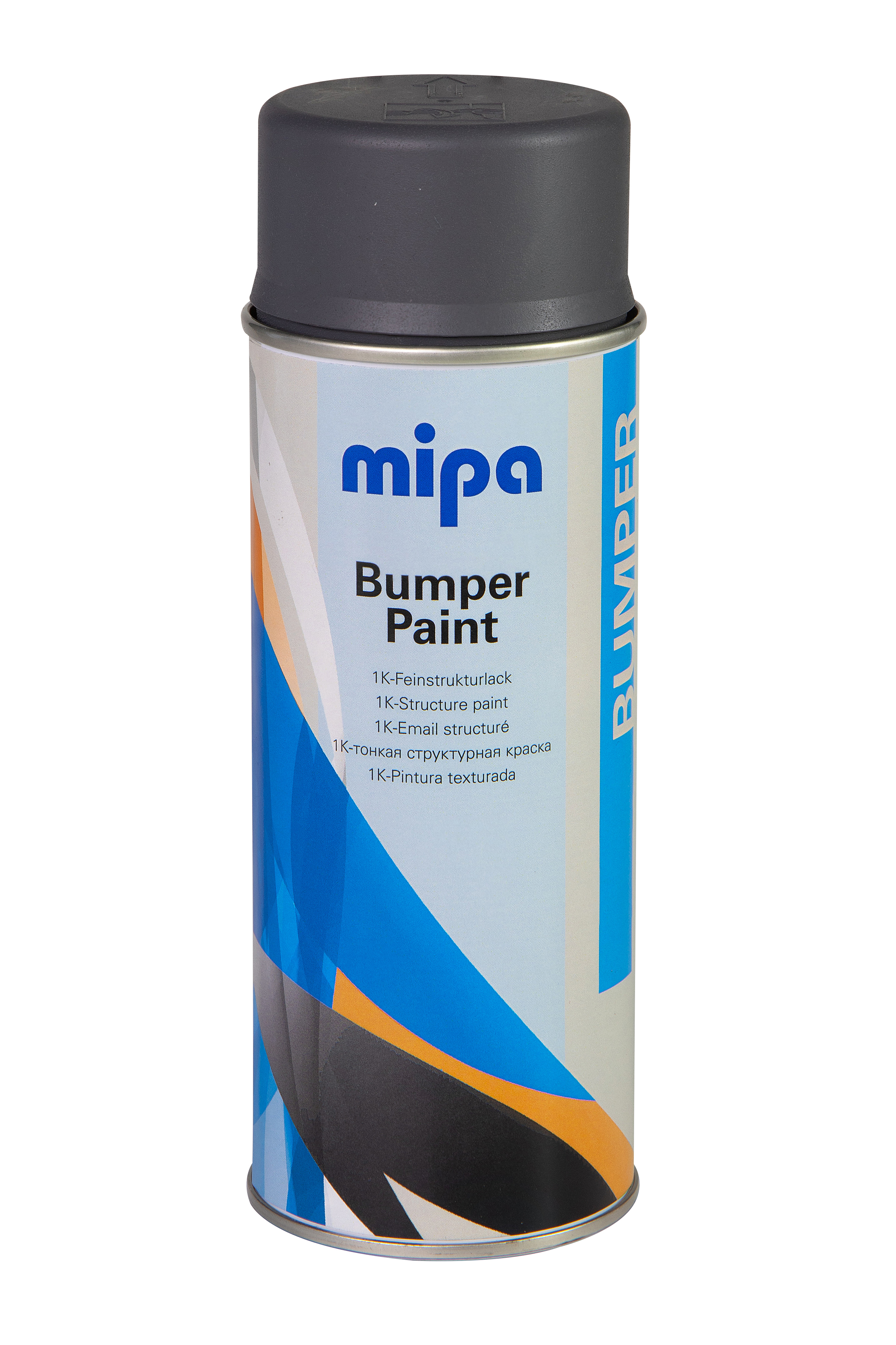 Mipa Bumper-Paint-Spray grau Stossstangenlack Strukturbeschichtung Autolack