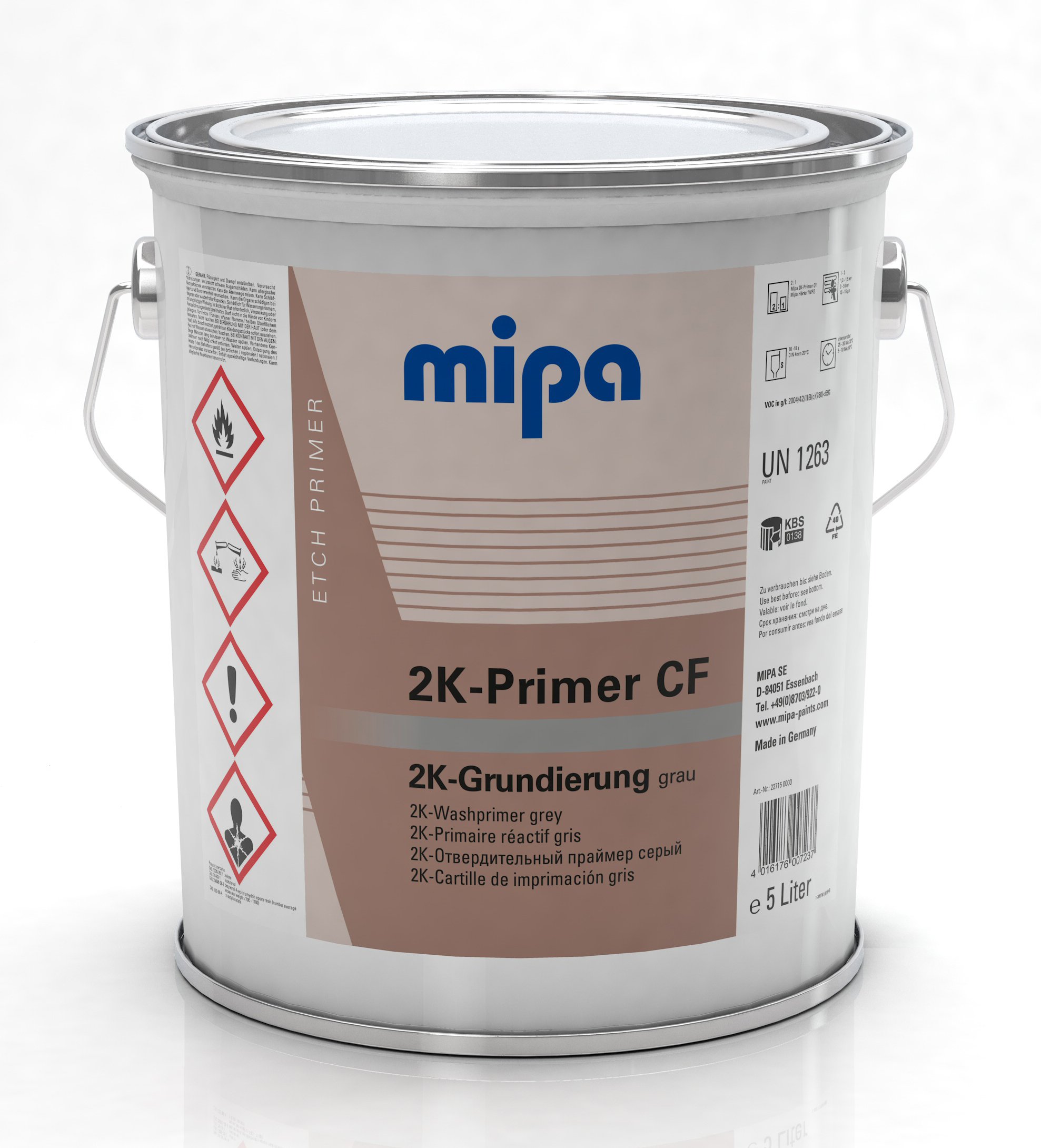 Mipa 2K-Primer CF grau - Reaktionsprimer